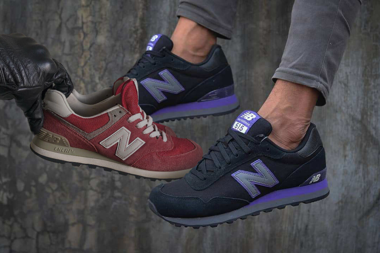 New Balance 515 против New Balance 574