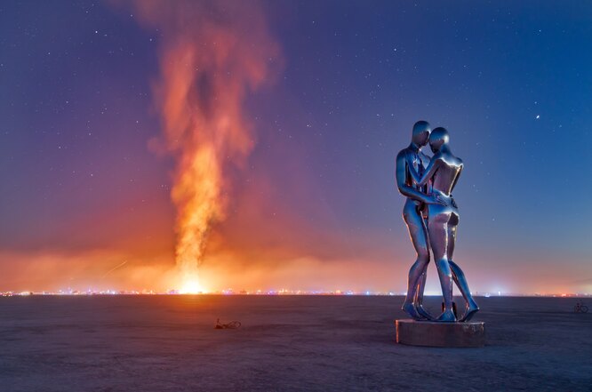 Инсталляции фестиваля Burning Man