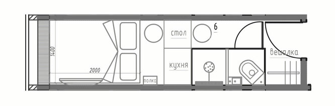 В Москва-Сити продают микроквартиру за 8 млн рублей: в ней нет плиты и невозможно подойти к окну