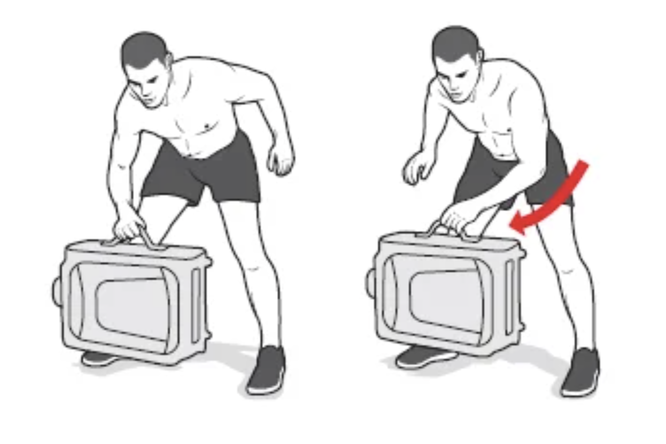 Как качаться с помощью чемодана в путешествии: попробуйте эти 5 мощных упражнений