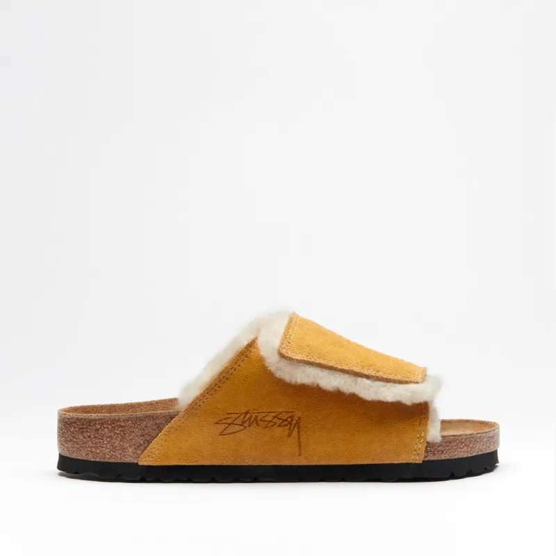 Stüssy и Birkenstock создали зимние сандалии