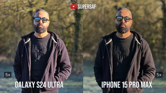 Samsung S24 Ultra успели сравнить с iPhone 15 Pro Max по качеству фотографий. Кто вышел победителем?