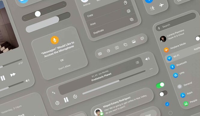 Как будет выглядеть iOS? Инсайдер рассказал о будущем внешнем виде системы. Она станет похожа на VisionOS