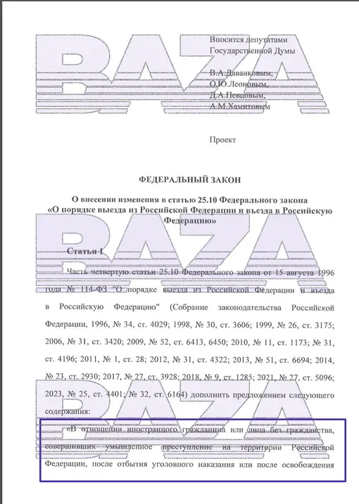 Мигрантов начнут депортировать? В Думу внесли законопроект об обязательной депортации отсидевших мигрантов